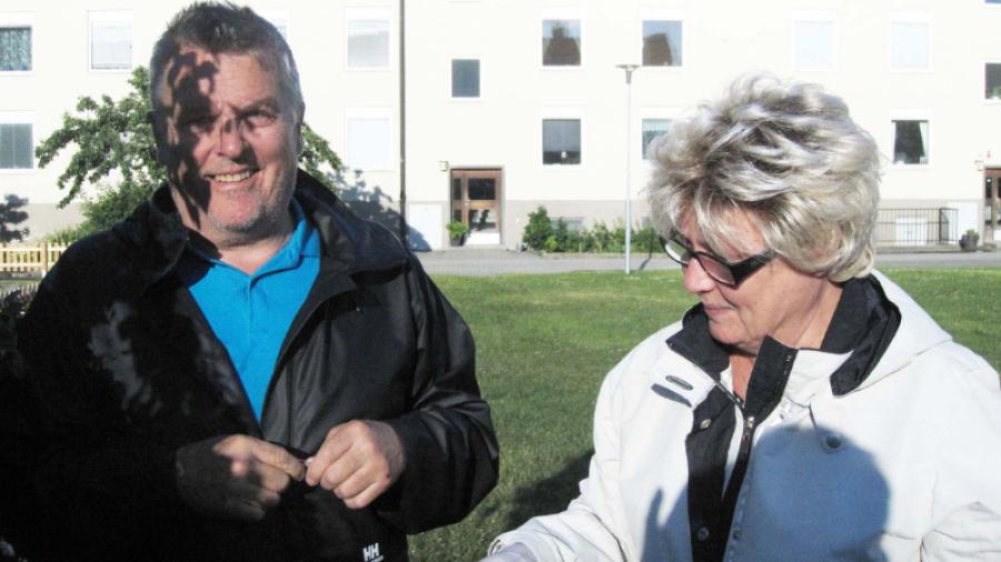 Nu kommer Calle in i bilden tillsammans med Anita H. 