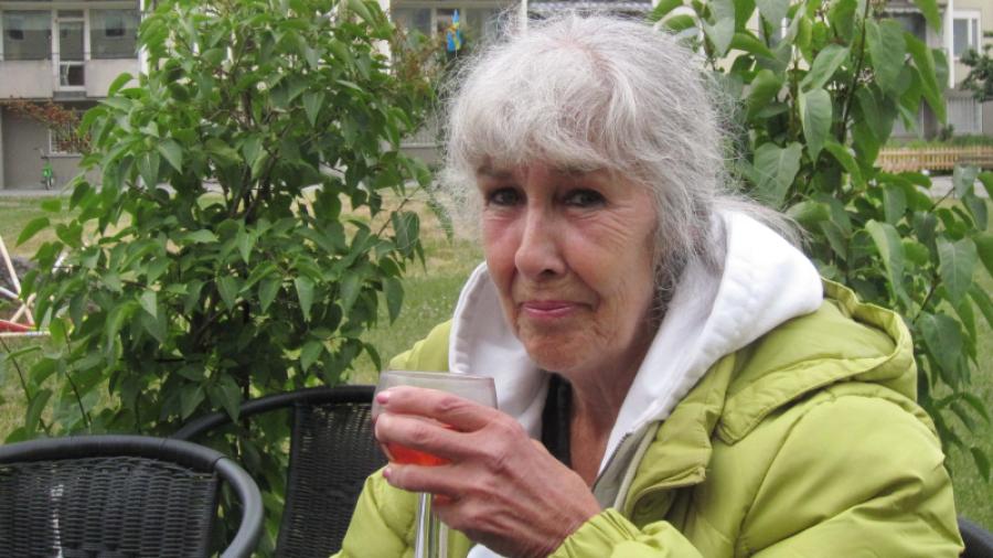 Elisabeth gästade rökbordet